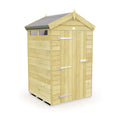 Premium Wooden Garden Storage Shed 4x4ft