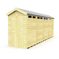 Premium Wooden Garden Storage Shed 4x17ft
