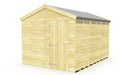 Premium Wooden Garden Storage Shed 8x12ft
