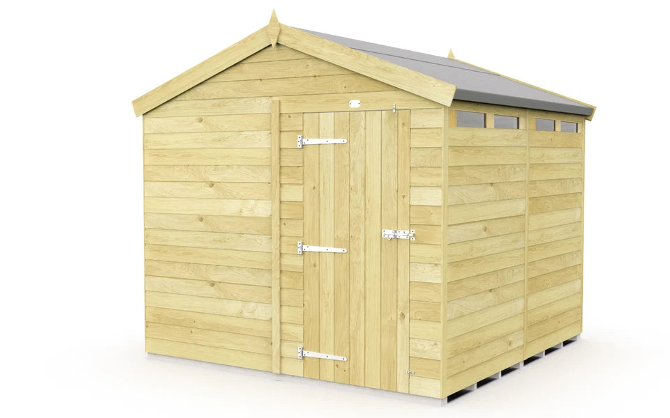 Premium Wooden Garden Storage Shed 8x8ft