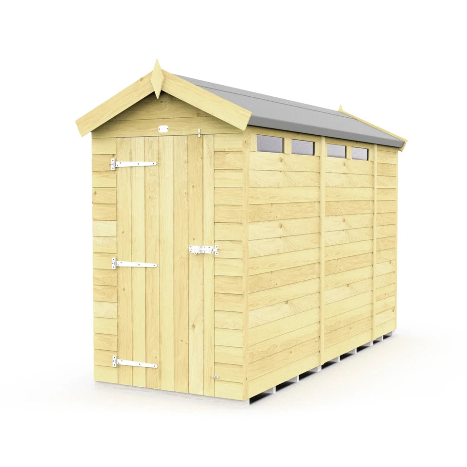 Premium Wooden Garden Storage Shed 4x11ft