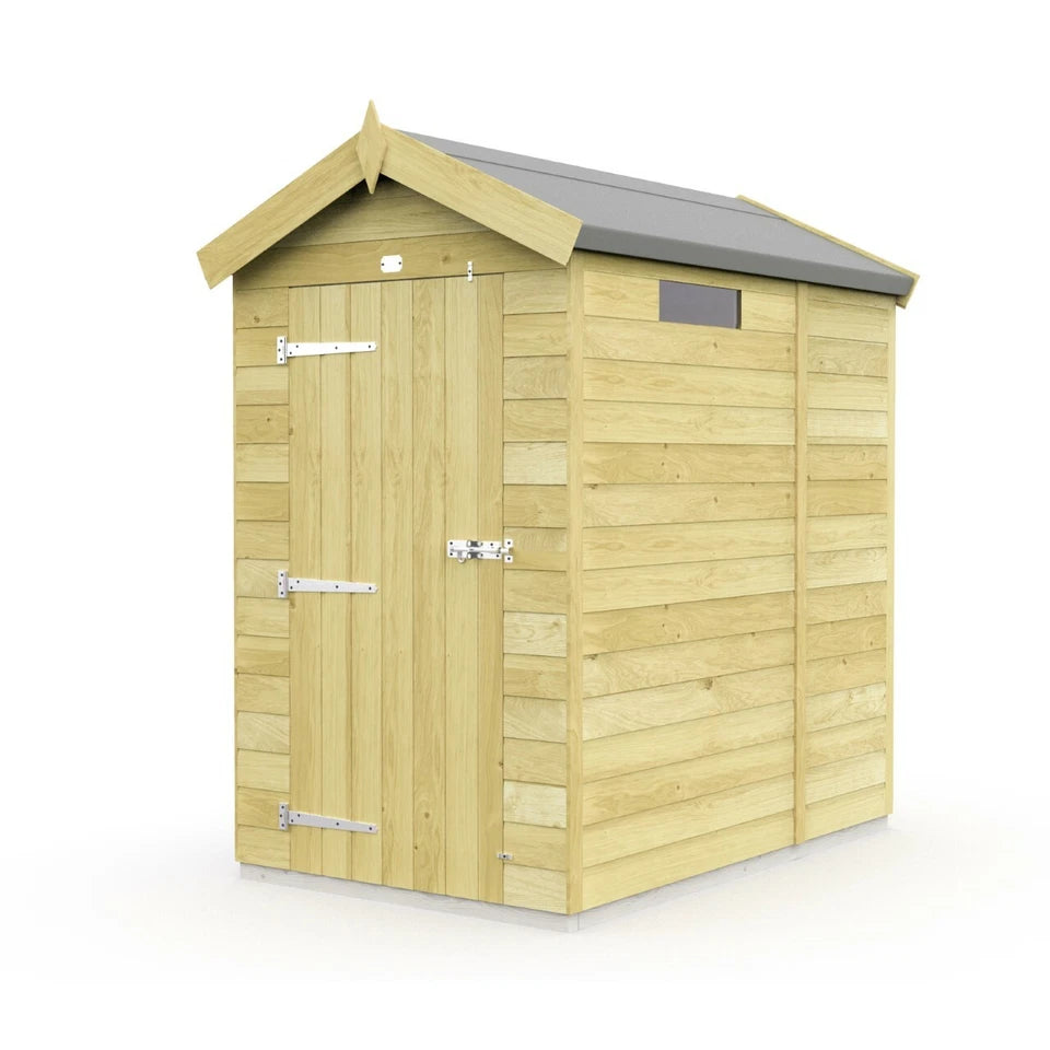 Premium Wooden Garden Storage Shed 4x5ft