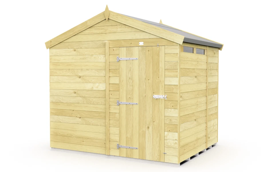 Premium Wooden Garden Storage Shed 8x7ft