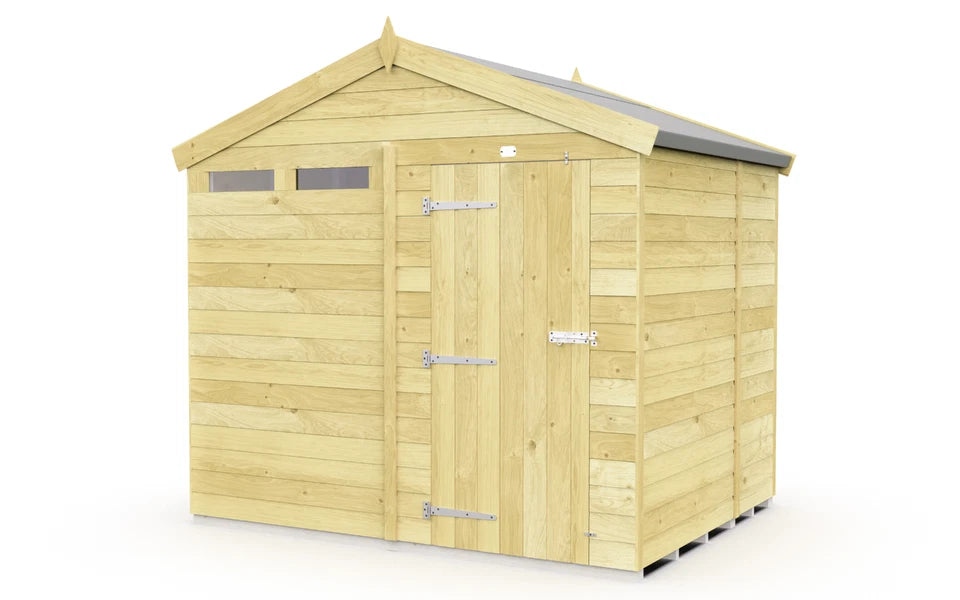 Premium Wooden Garden Storage Shed 8x5ft
