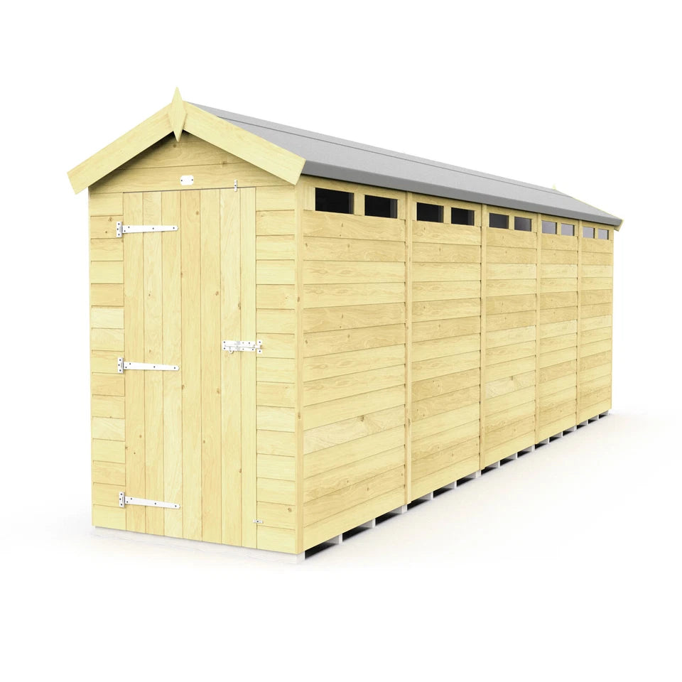 Premium Wooden Garden Storage Shed 4x20ft