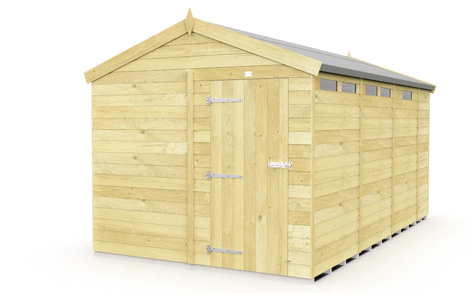 Premium Wooden Garden Storage Shed 8x13ft